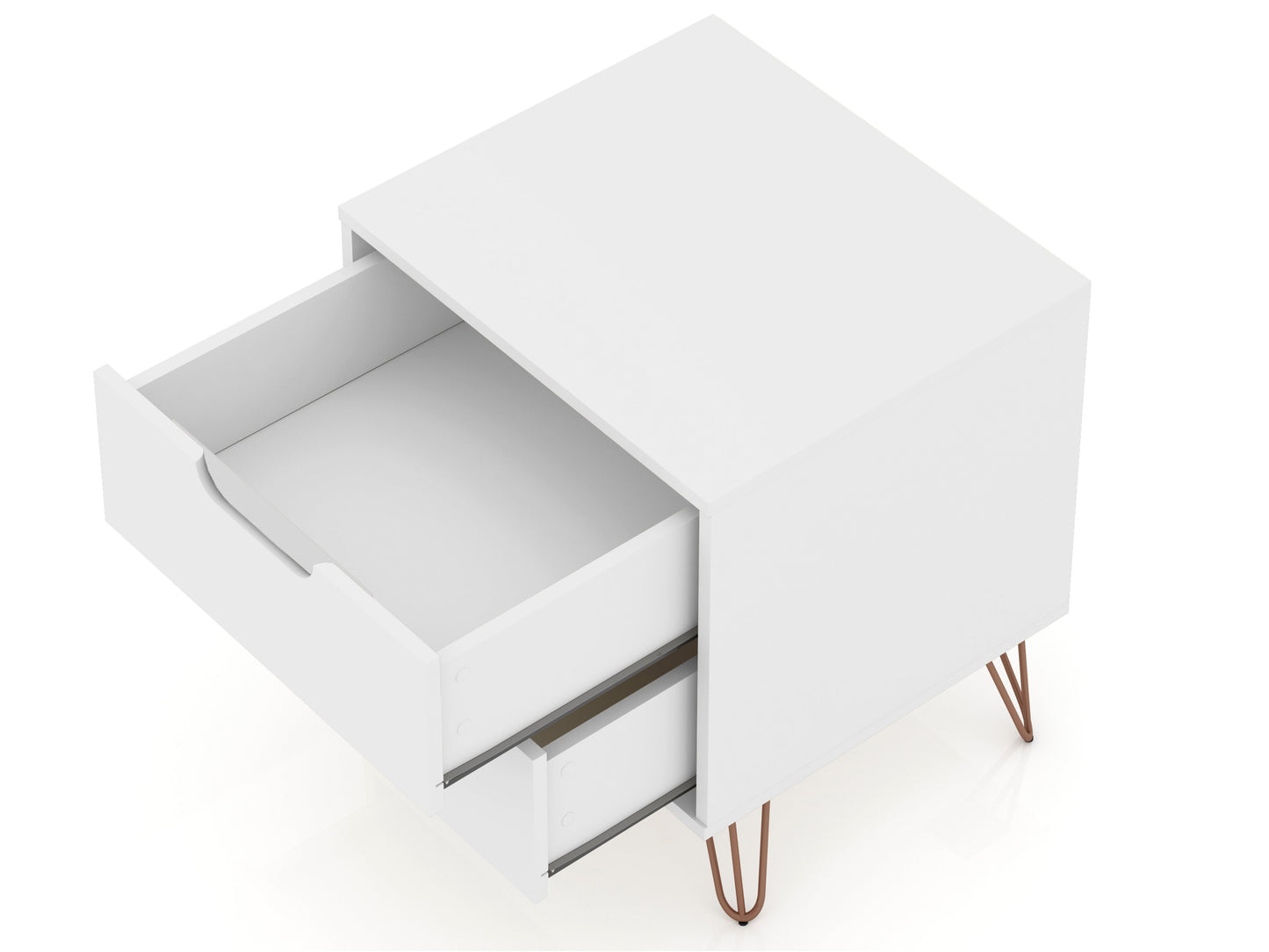 Manhattan Comfort 2-Piece Rockefeller Dresser and Nightstand