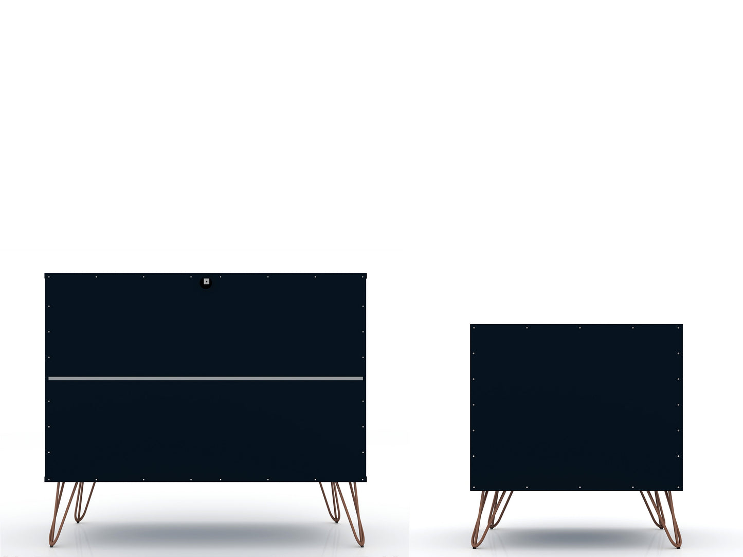 Manhattan Comfort 2-Piece Rockefeller Dresser and Nightstand