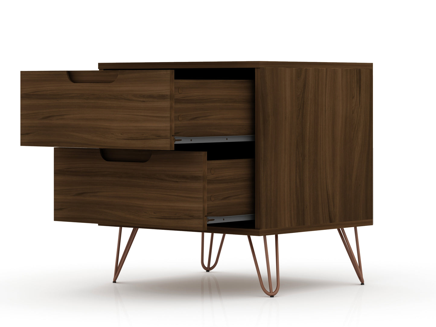 Manhattan Comfort 2-Piece Rockefeller Dresser and Nightstand
