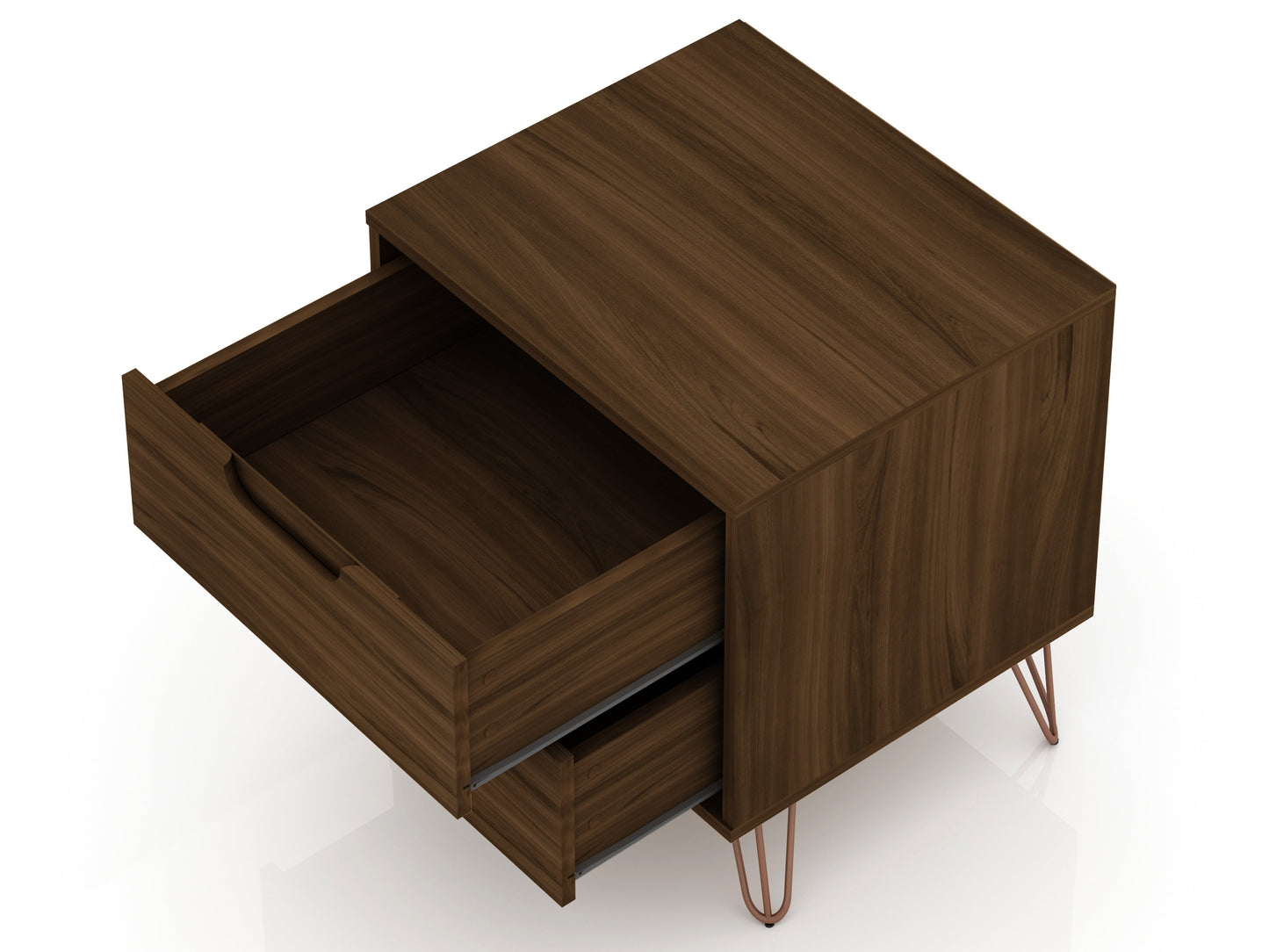 Manhattan Comfort 2-Piece Rockefeller Dresser and Nightstand