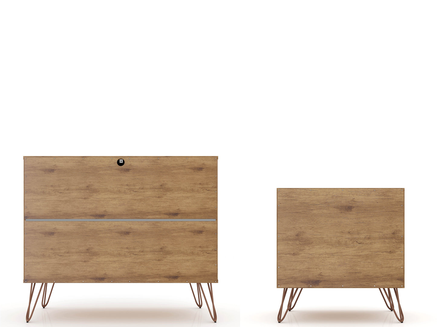 Manhattan Comfort 2-Piece Rockefeller Dresser and Nightstand