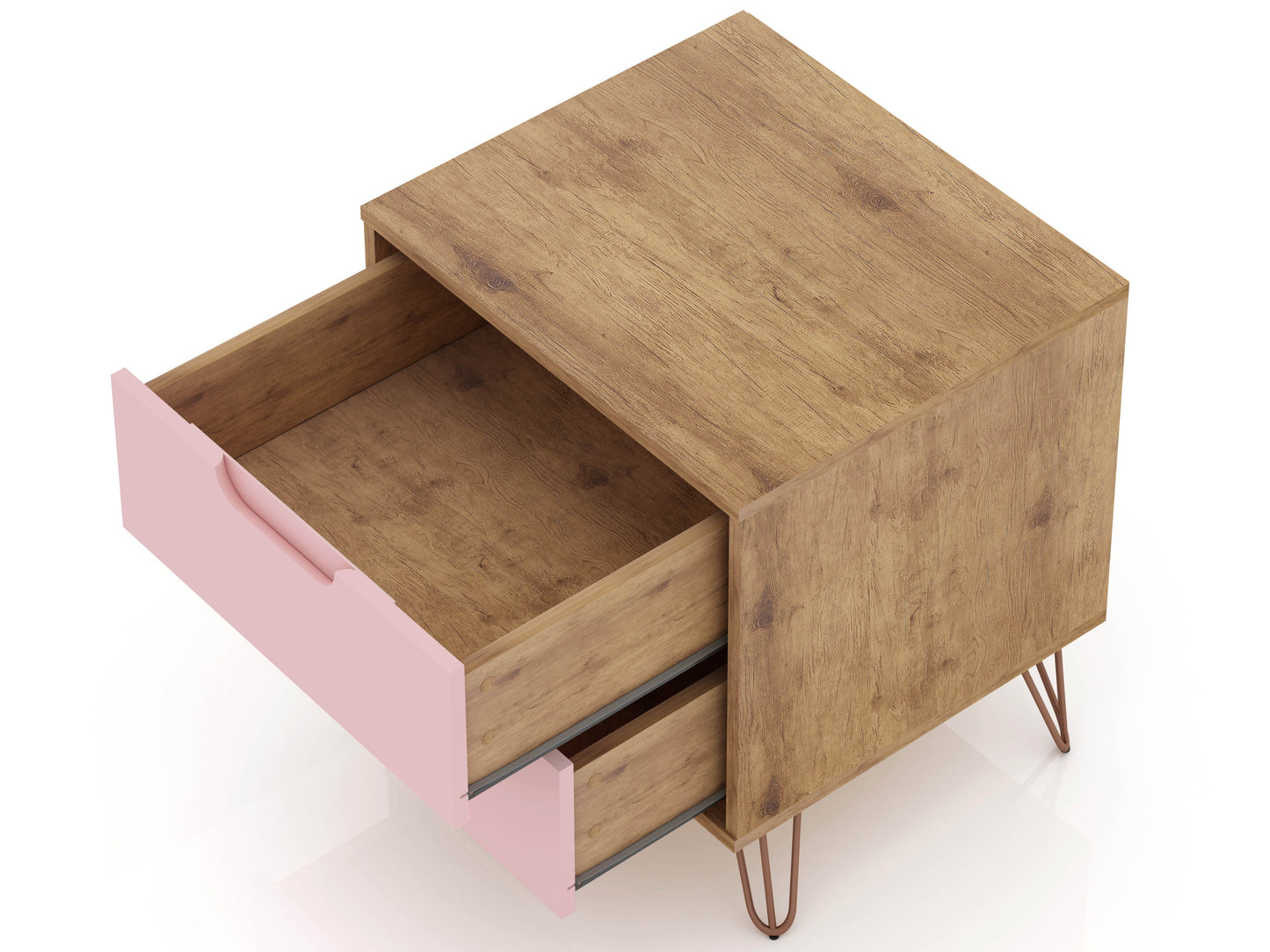 Manhattan Comfort 2-Piece Rockefeller Dresser and Nightstand
