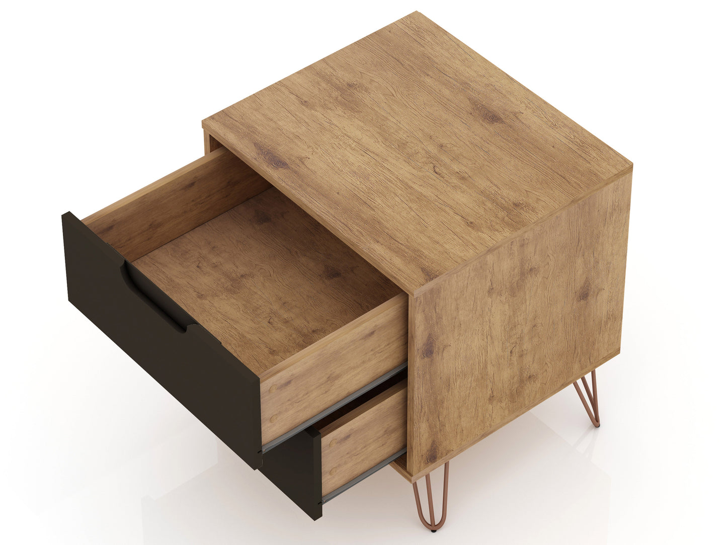 Manhattan Comfort 2-Piece Rockefeller Dresser and Nightstand