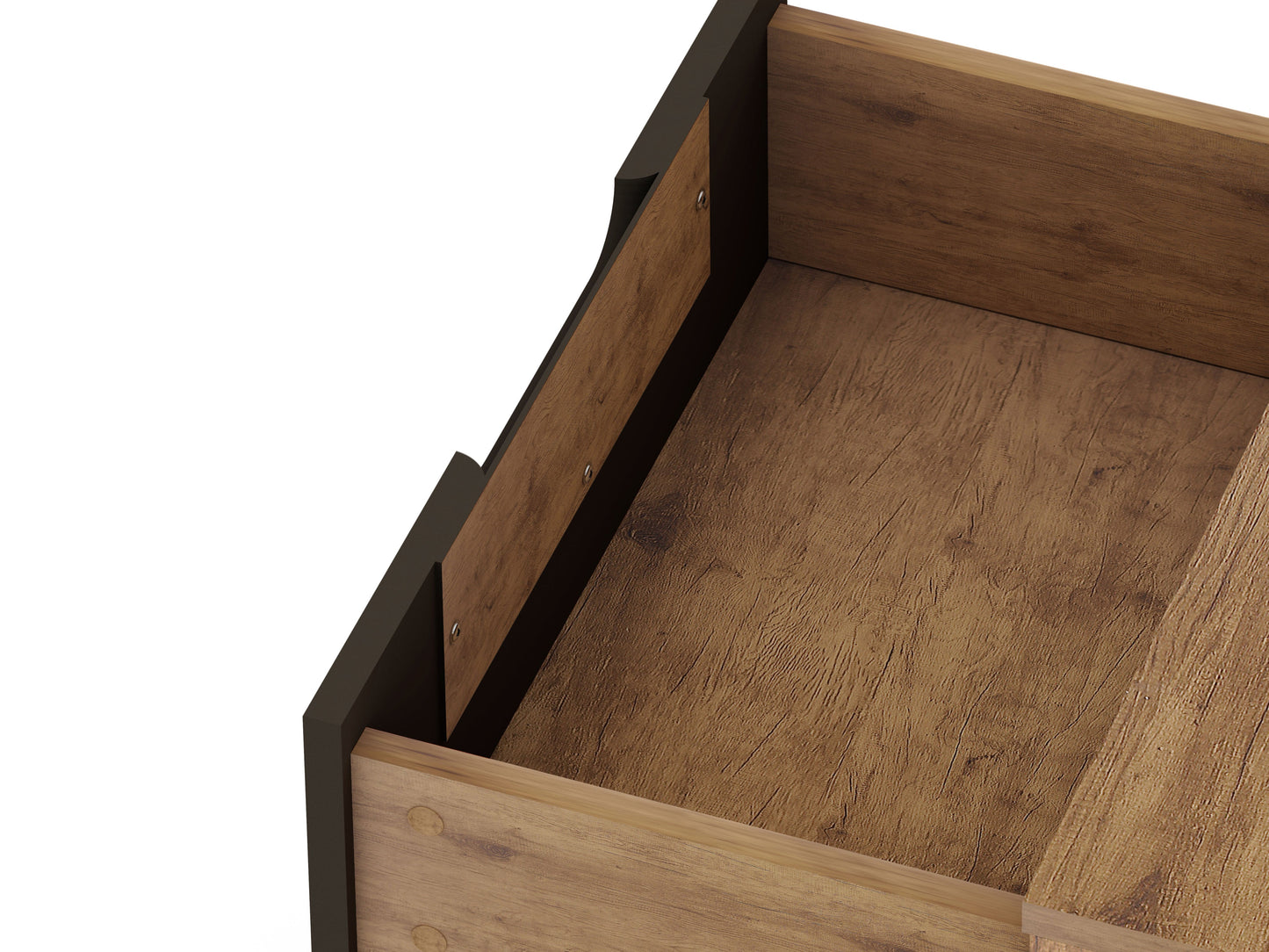 Manhattan Comfort 2-Piece Rockefeller Dresser and Nightstand