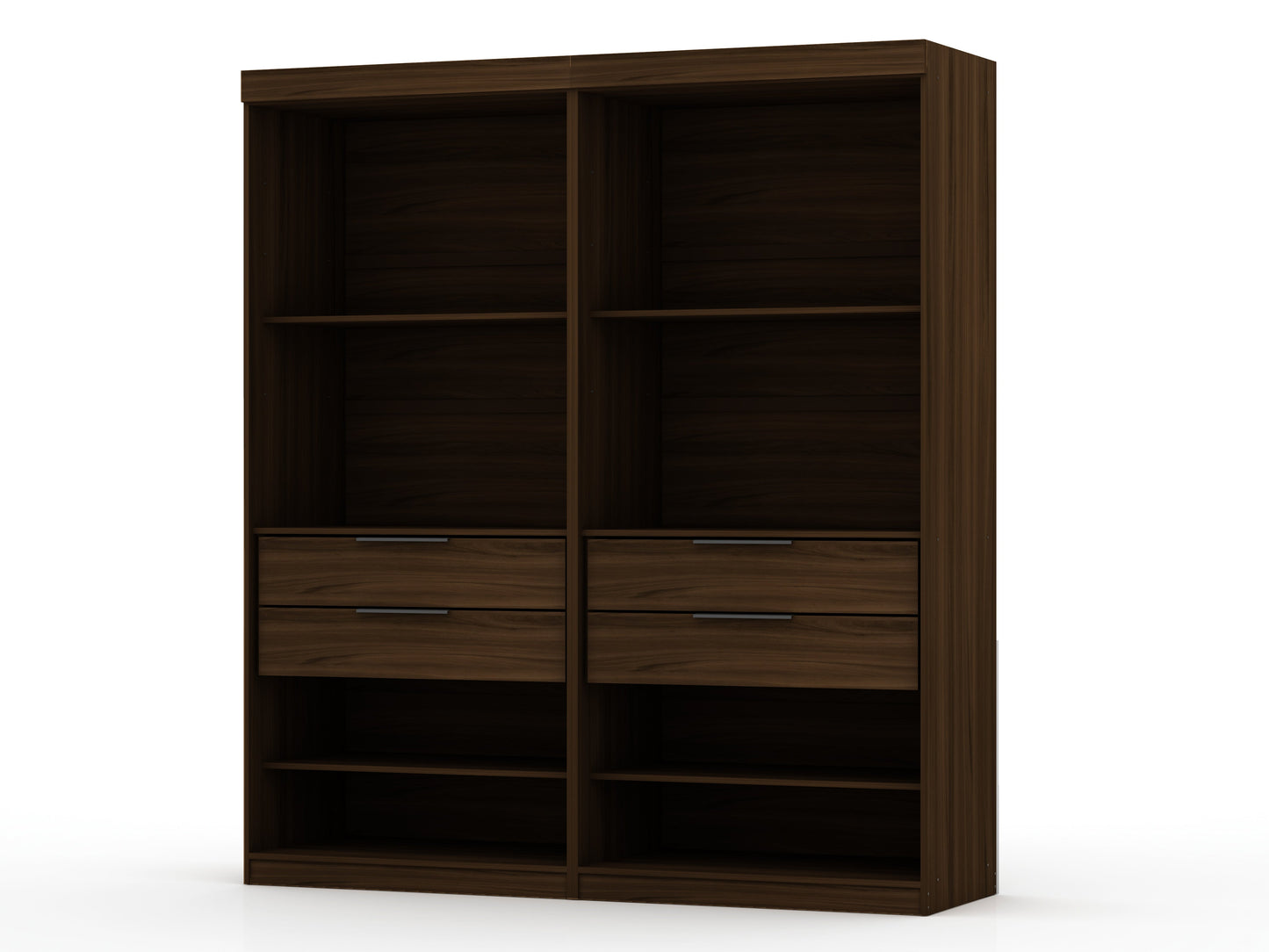 Manhattan Comfort Mulberry Wardrobe/ Armoire/ Closet - Set of 2