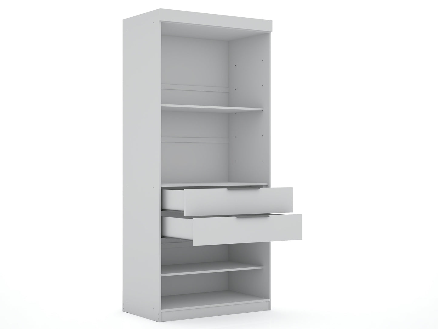 Manhattan Comfort Mulberry Wardrobe/ Armoire/ Closet - Set of 3