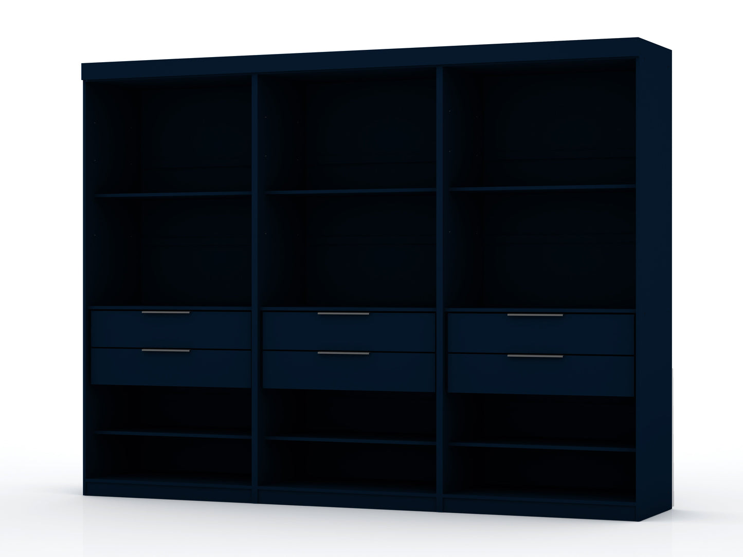 Manhattan Comfort Mulberry Wardrobe/ Armoire/ Closet - Set of 3