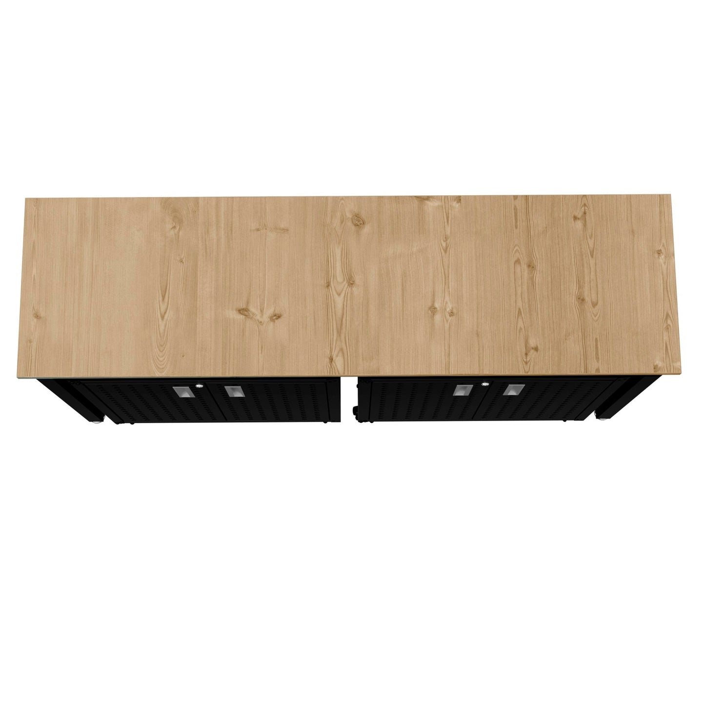 Manhattan Comfort 3-Piece Fortress Garage Set