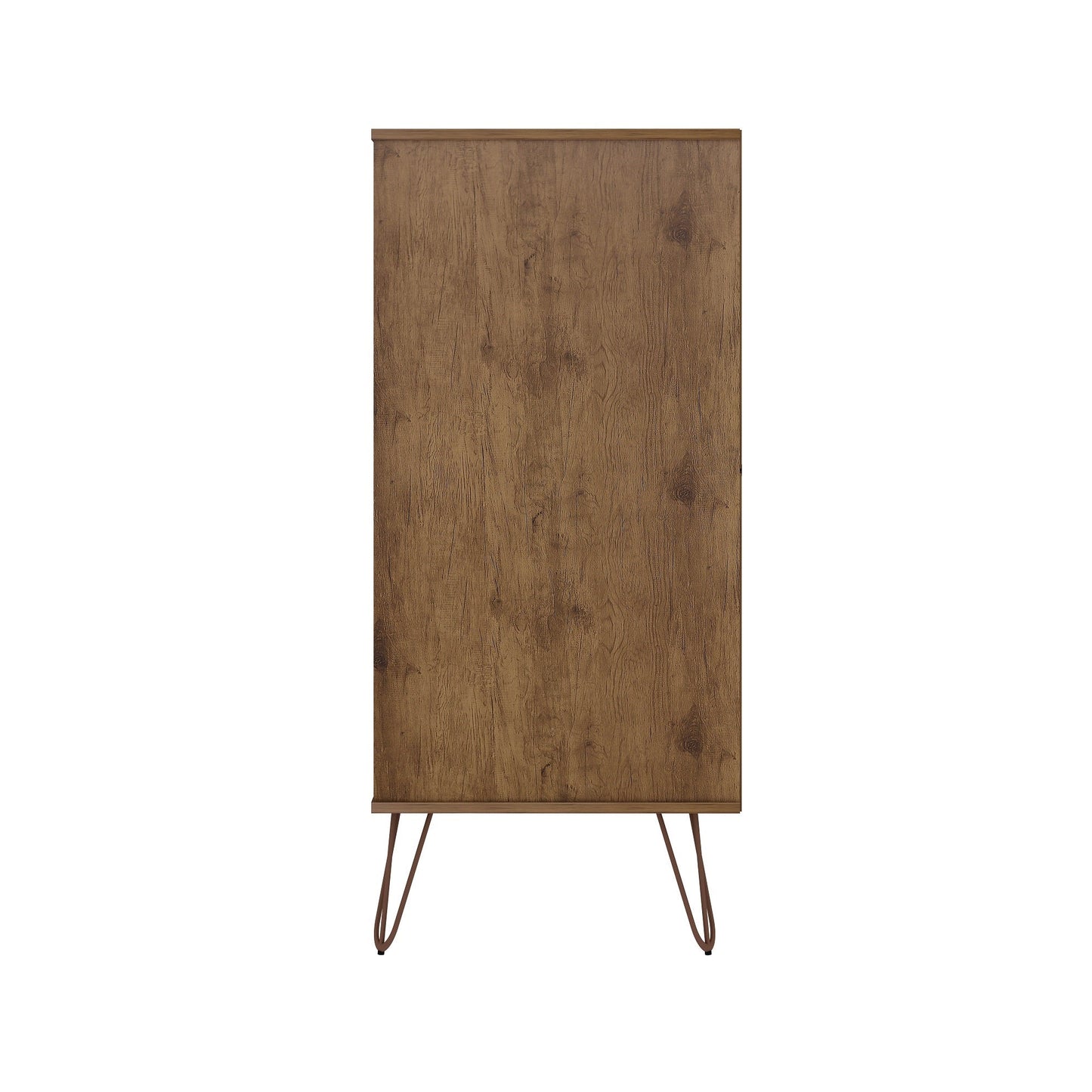Manhattan Comfort 2-Piece Rockefeller Tall Dresser and Nightstand