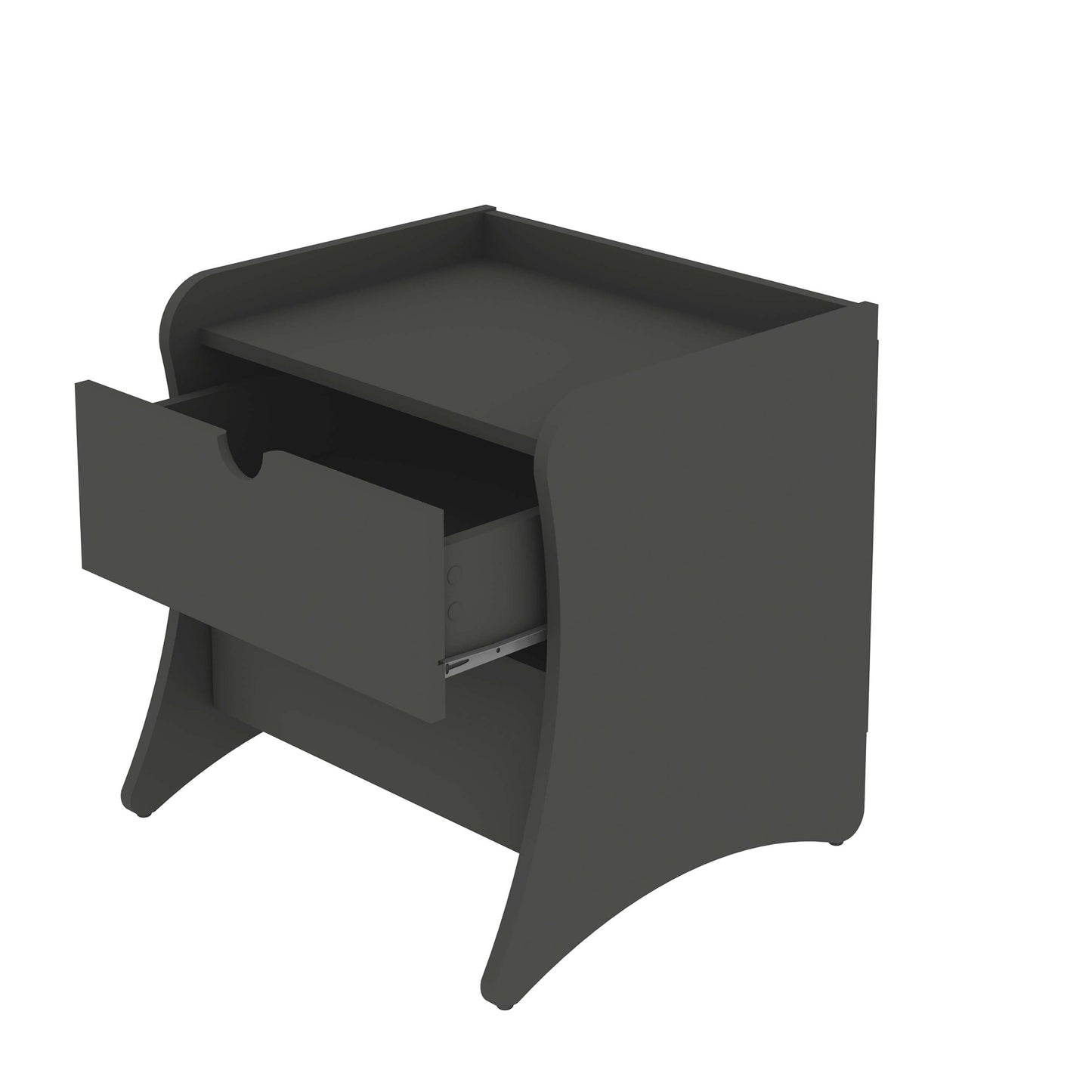 Manhattan Comfort 3-Piece Coney Dresser and 2 Nightstands