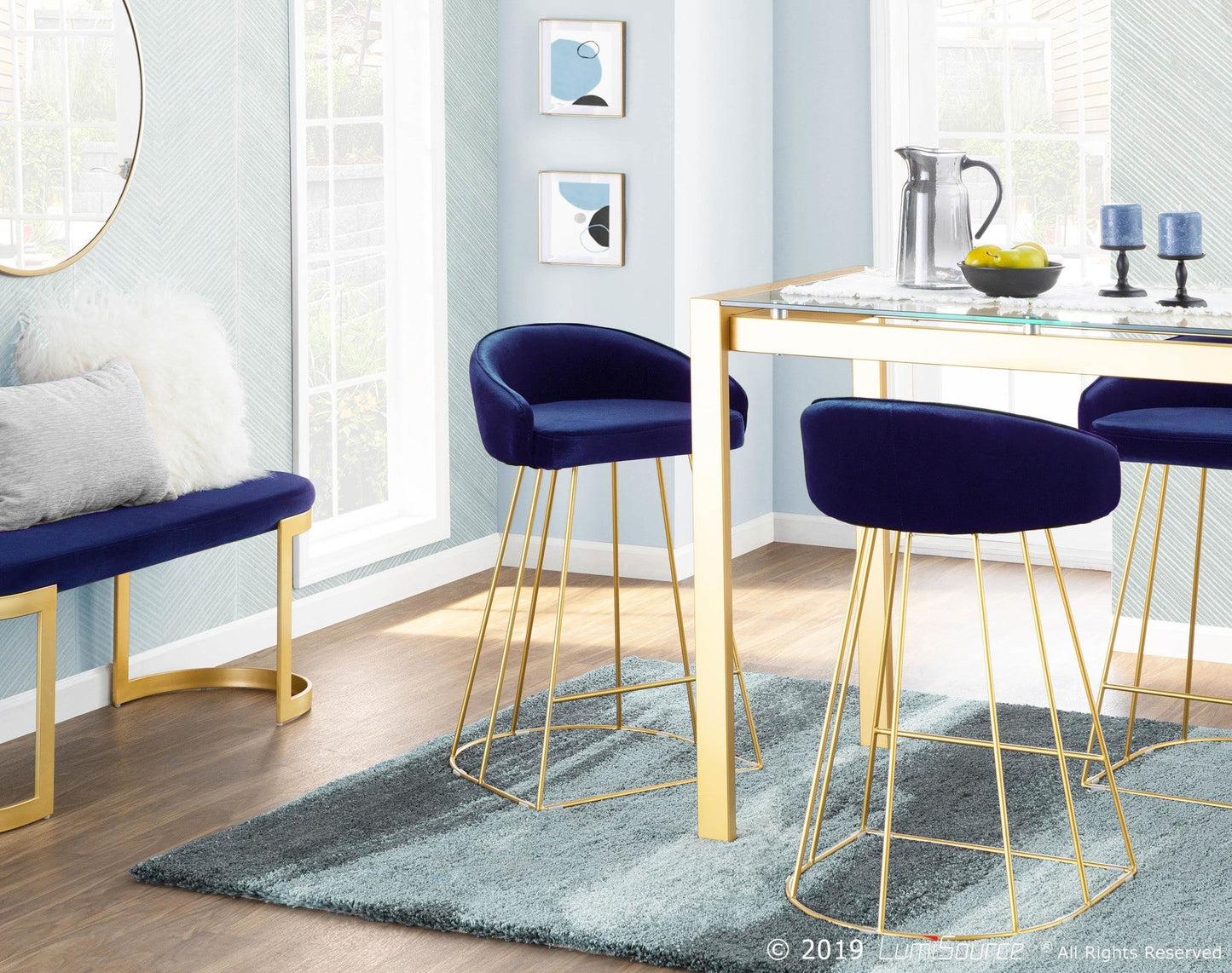 Majestic Office Furniture Counter Stool - Set of 2