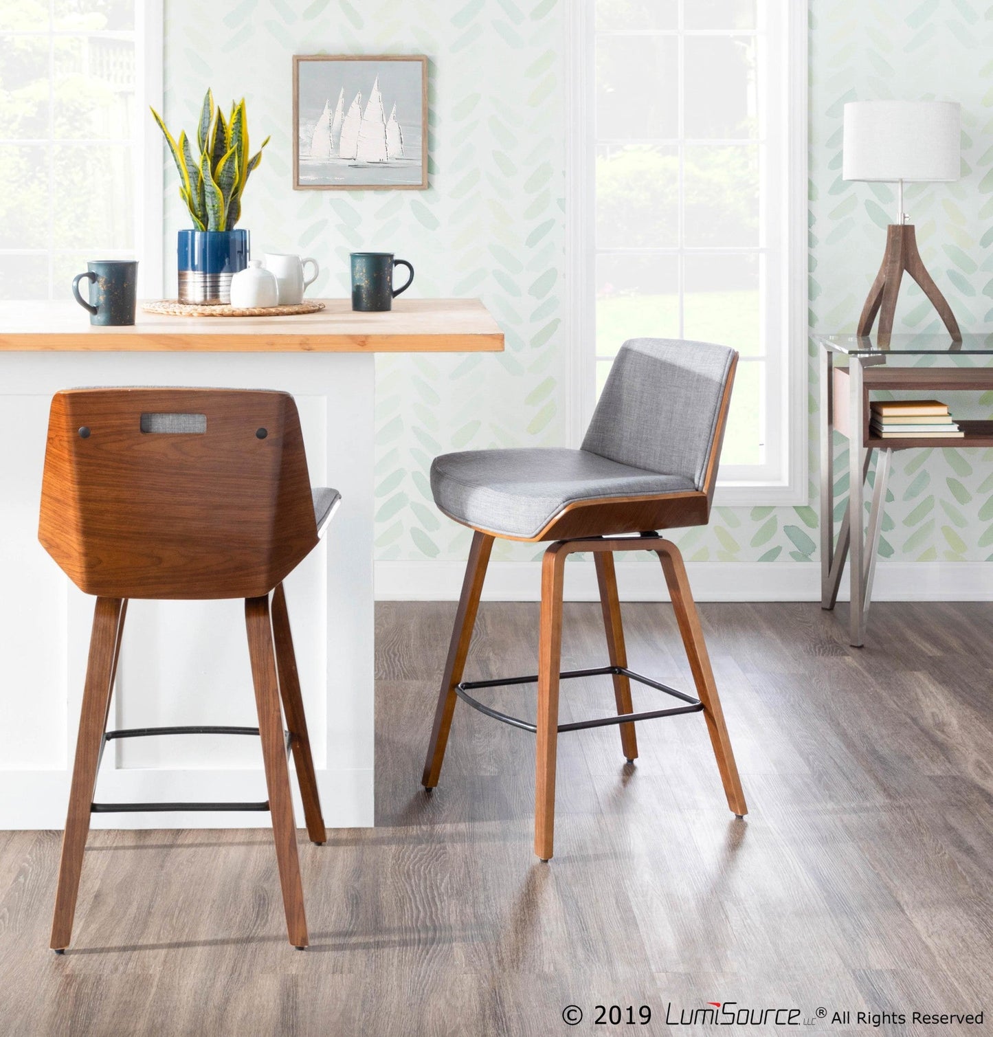 Majestic Office Furniture 26" Fixed-Height Counter Stool