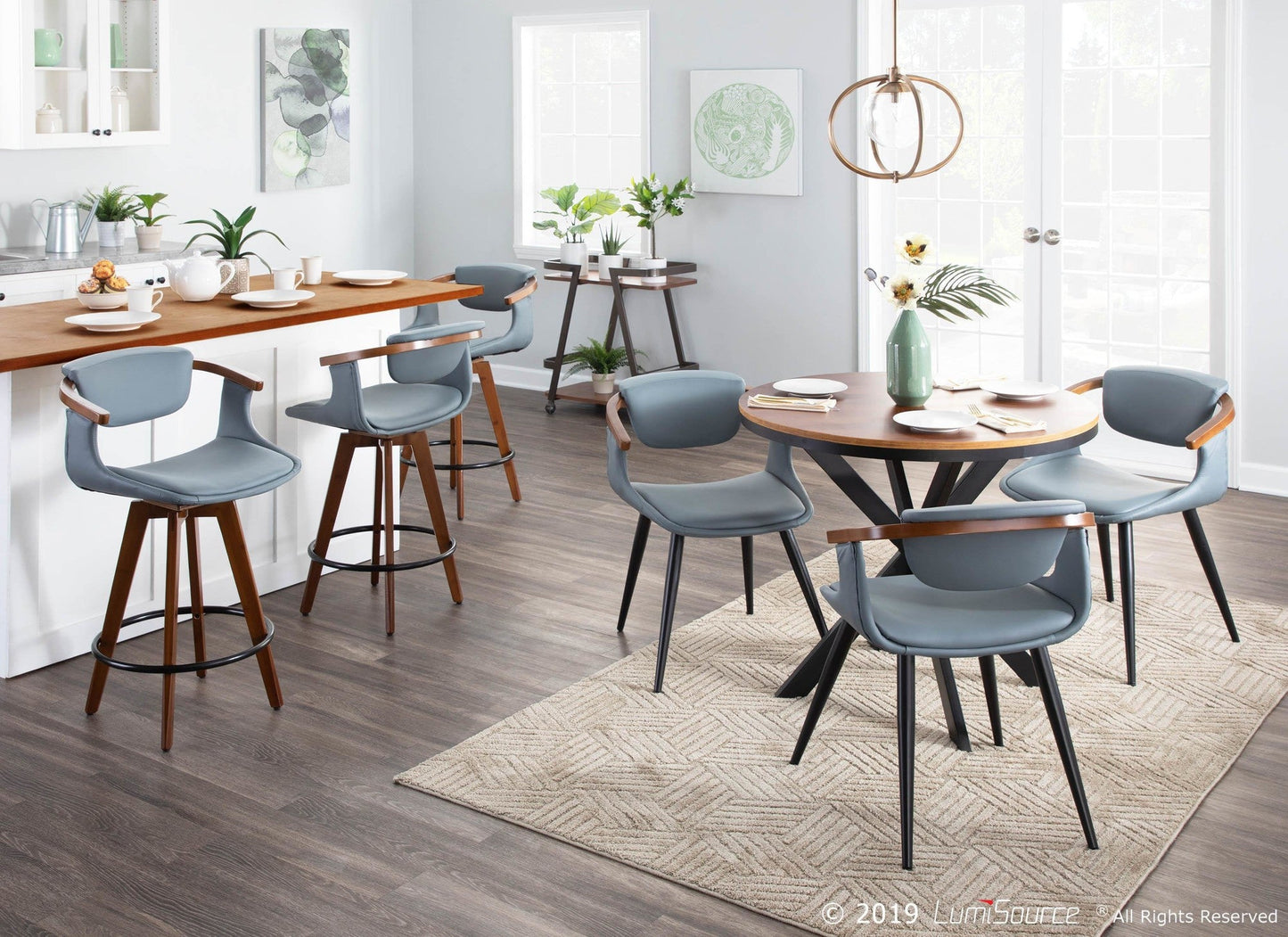 Majestic Office Furniture 26" Fixed-Height Counter Stool