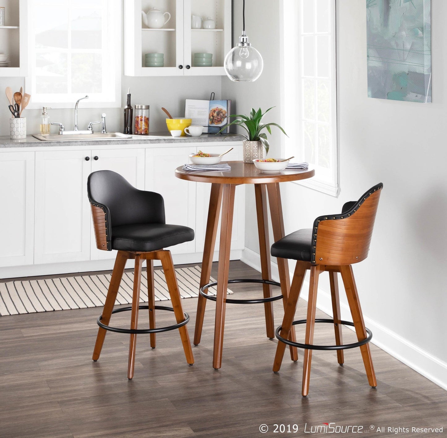 Majestic Office Furniture 26" Fixed-Height Counter Stool
