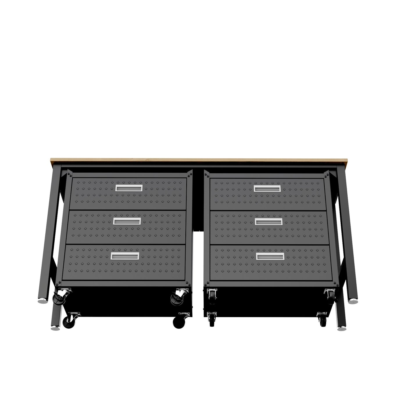 Manhattan Comfort 3-Piece Fortress Garage Set