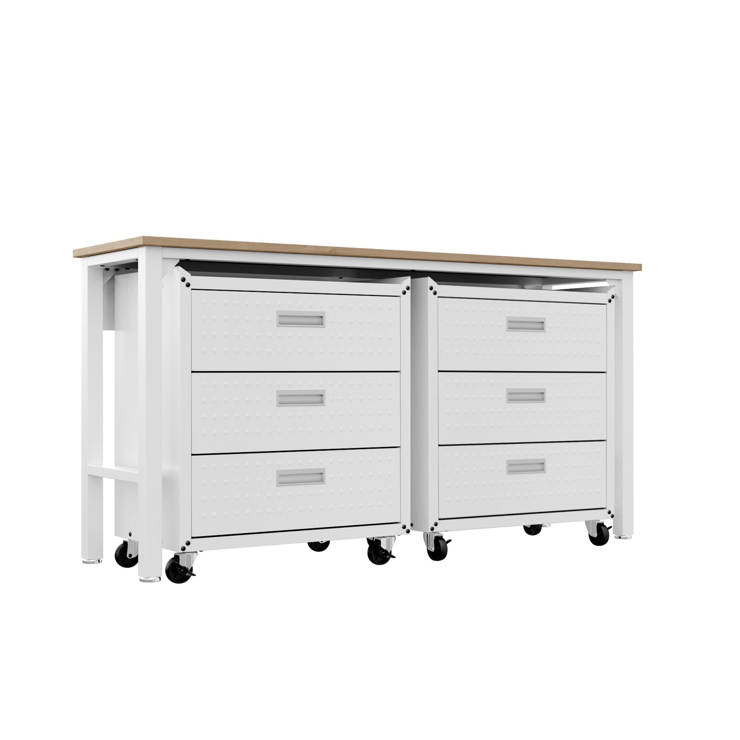 Manhattan Comfort 3-Piece Fortress Garage Set