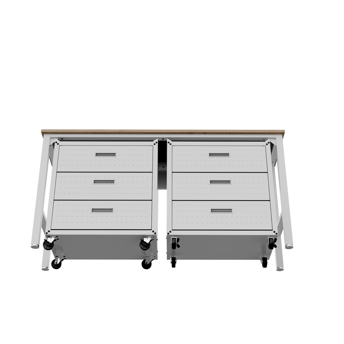 Manhattan Comfort 3-Piece Fortress Garage Set