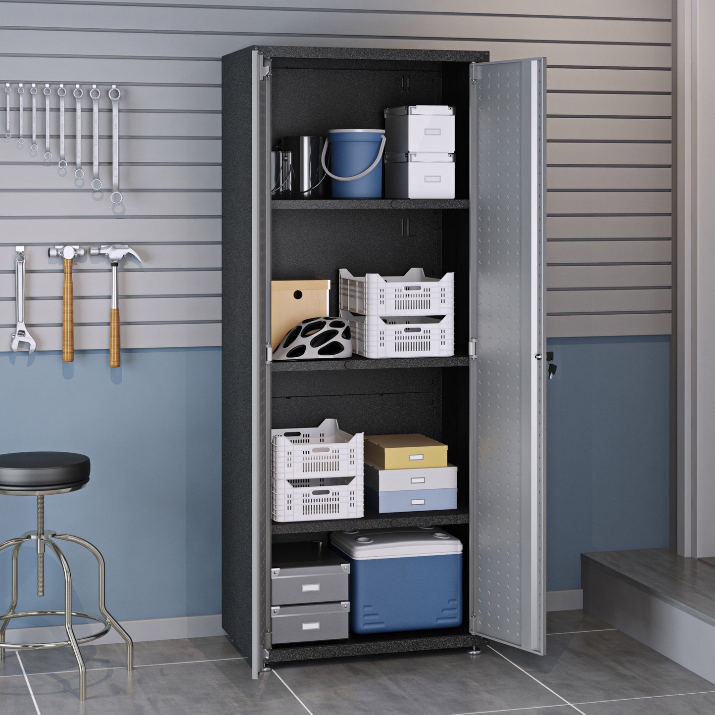 Manhattan Comfort Fortress Garage Cabinet