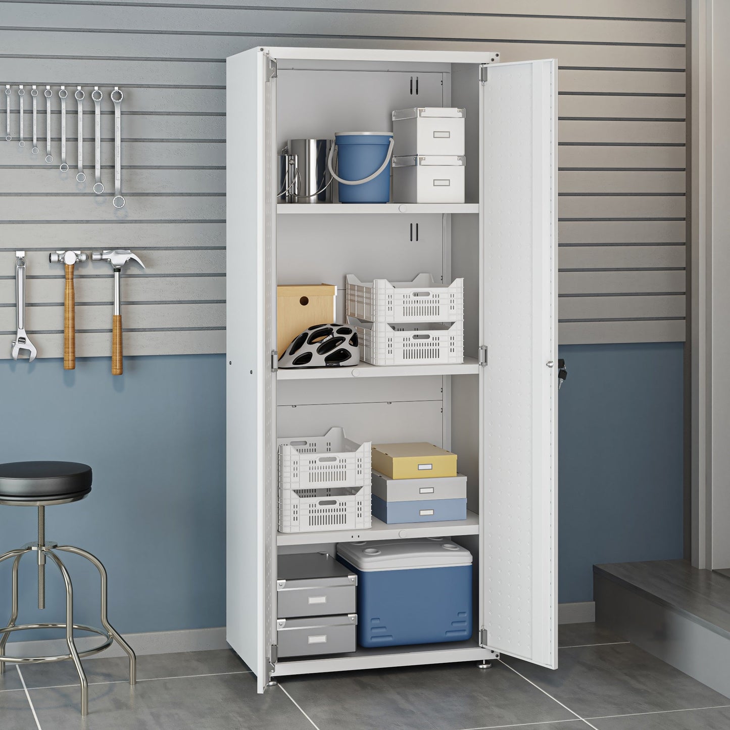 Manhattan Comfort Fortress Garage Cabinet
