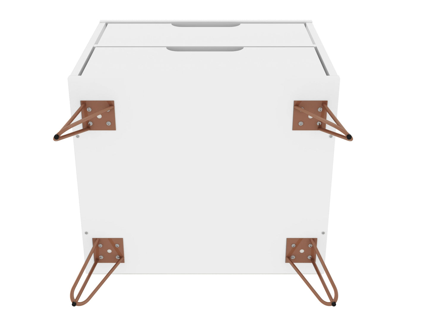 Manhattan Comfort Rockefeller Nightstand - Set of 2