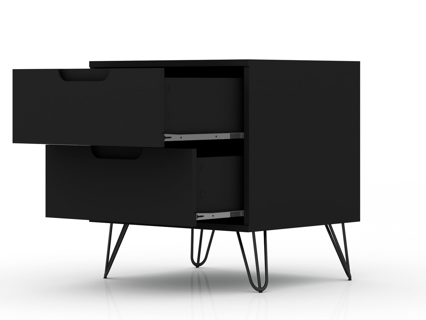 Manhattan Comfort Rockefeller Nightstand - Set of 2