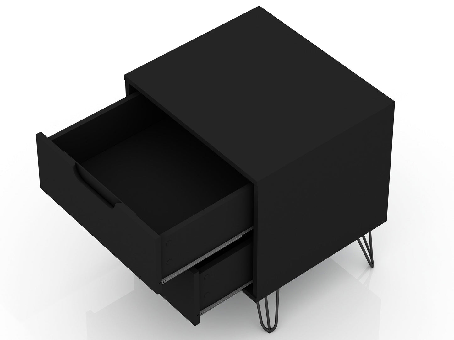 Manhattan Comfort Rockefeller Nightstand - Set of 2