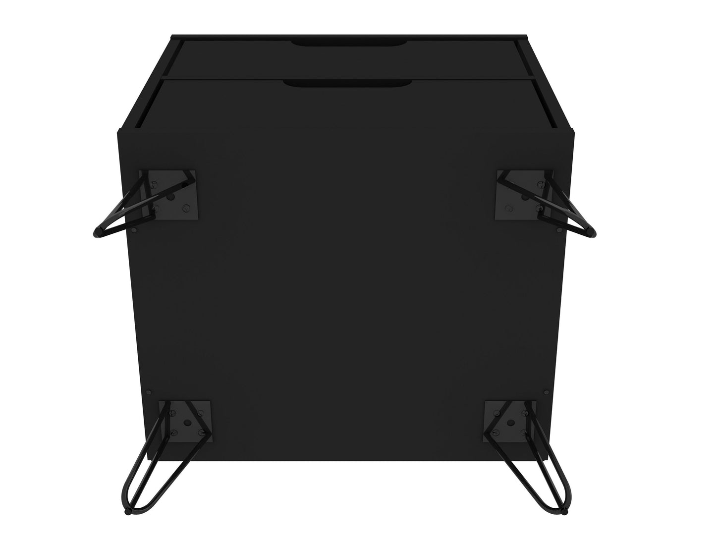 Manhattan Comfort Rockefeller Nightstand - Set of 2