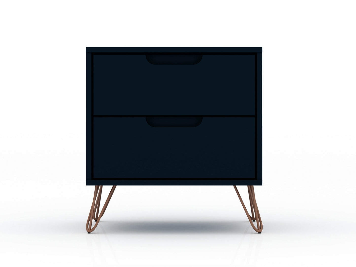 Manhattan Comfort Rockefeller Nightstand - Set of 2