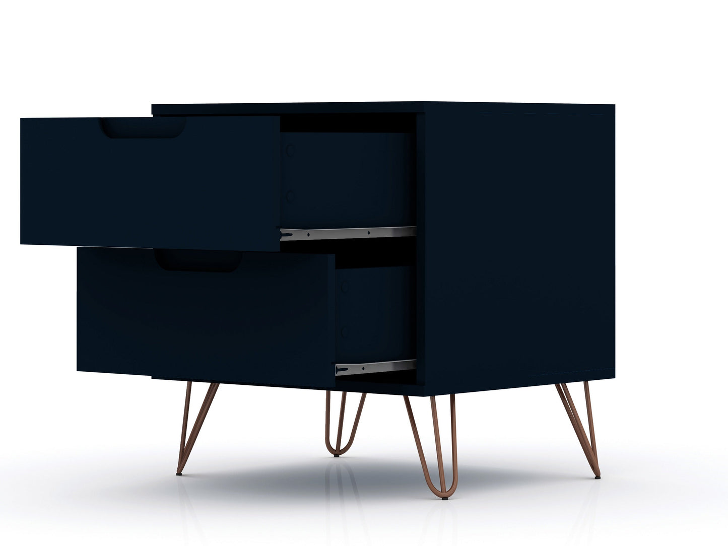 Manhattan Comfort Rockefeller Nightstand - Set of 2