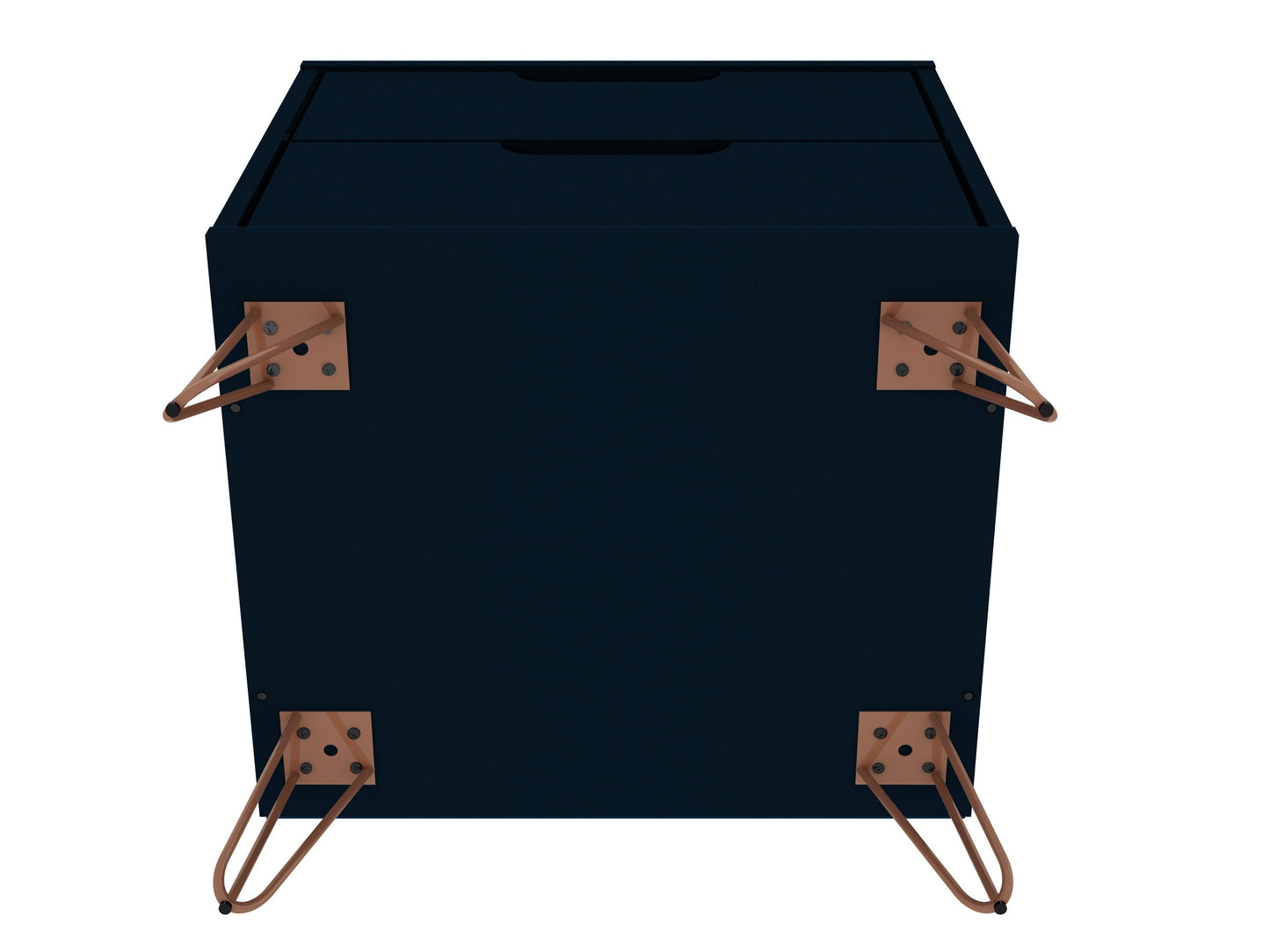 Manhattan Comfort Rockefeller Nightstand - Set of 2