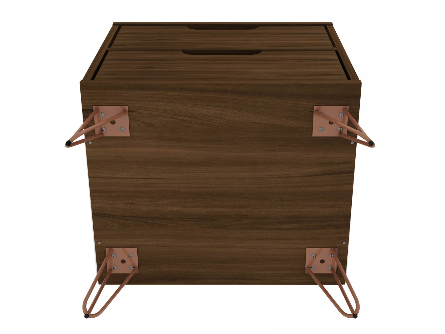 Manhattan Comfort Rockefeller Nightstand - Set of 2