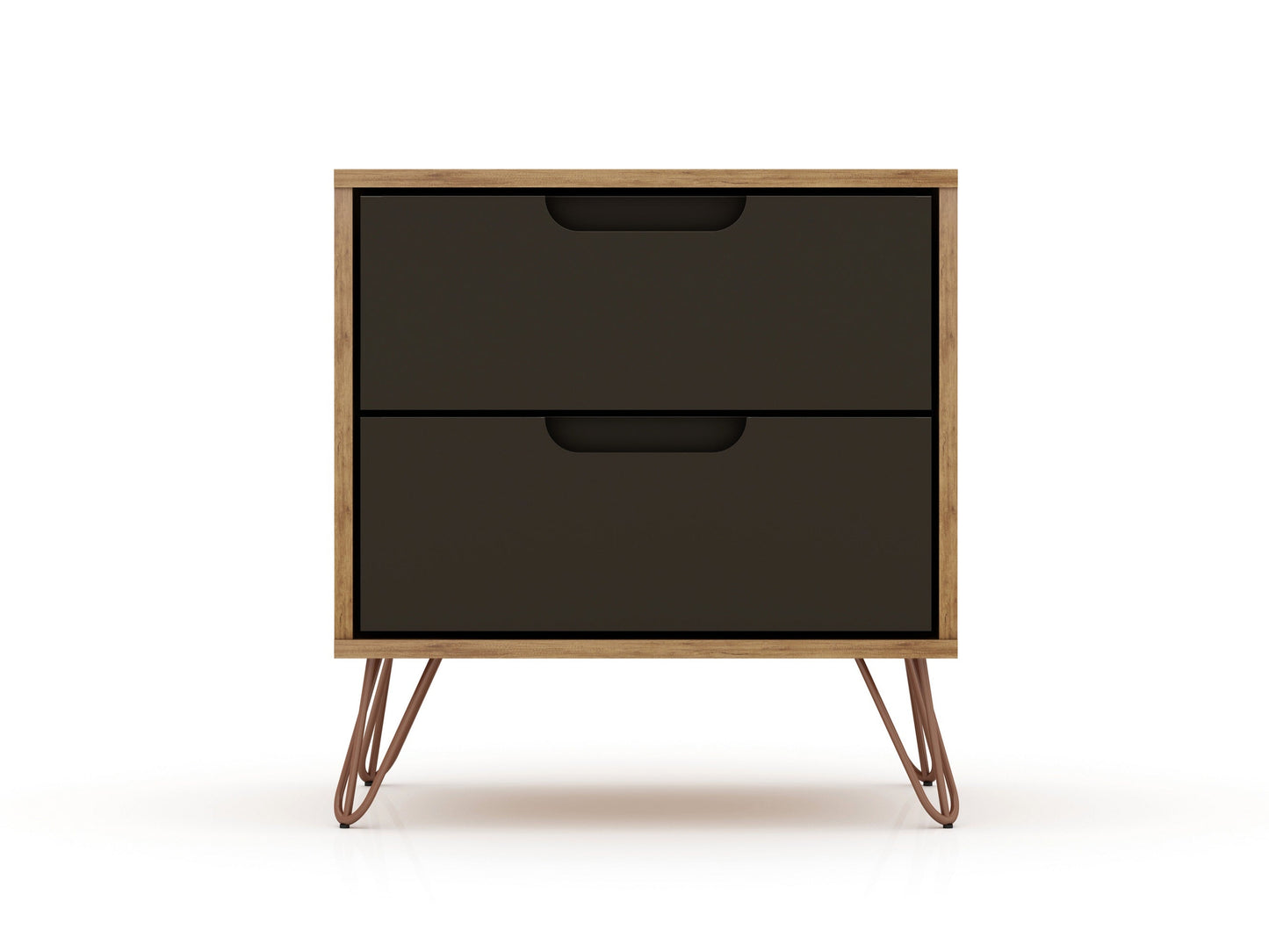 Manhattan Comfort Rockefeller Nightstand - Set of 2