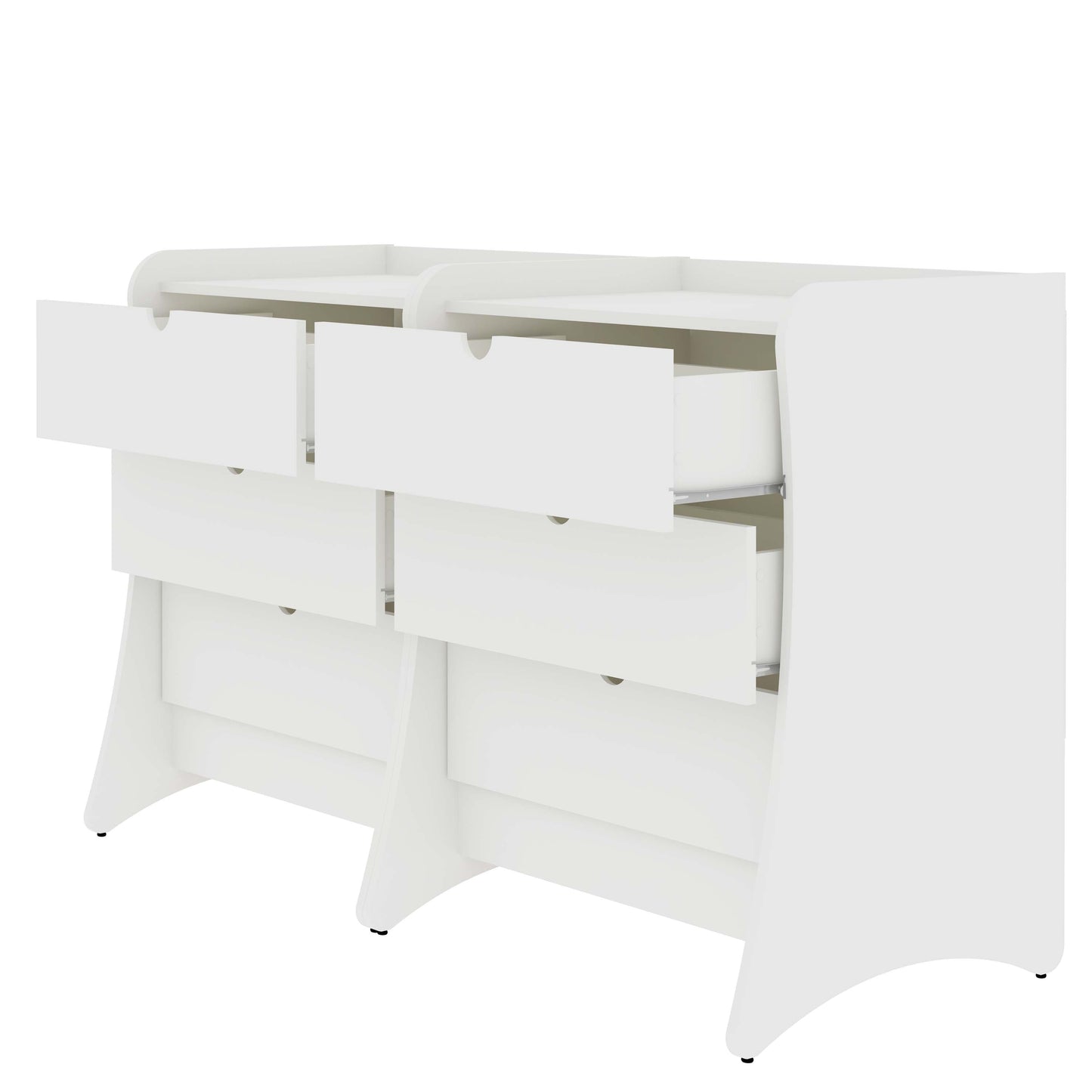 Manhattan Comfort Coney Dresser - Set of 2