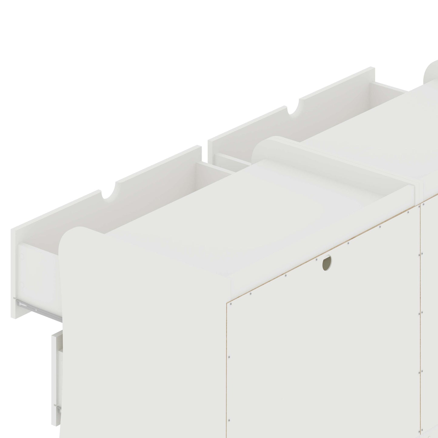 Manhattan Comfort Coney Dresser - Set of 2