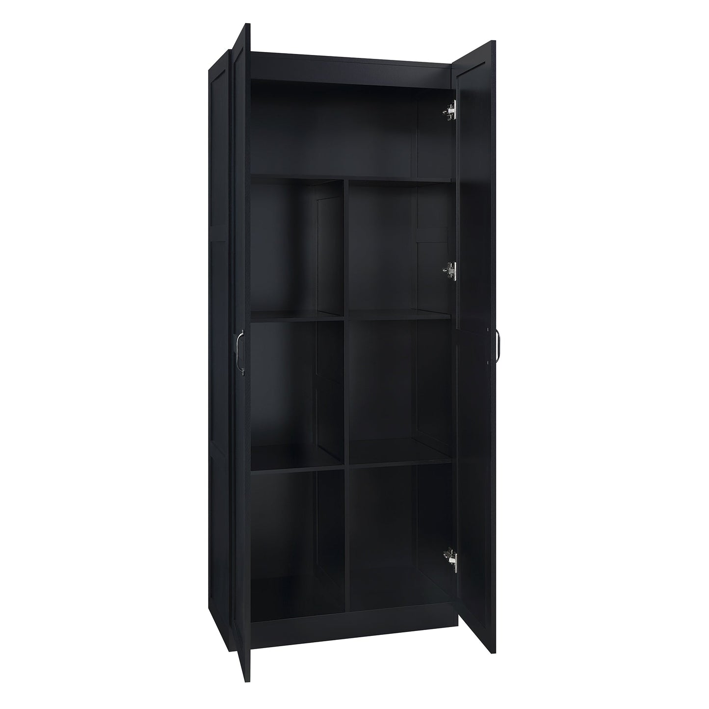 Manhattan Comfort Hopkins Storage Closet - Set of 2