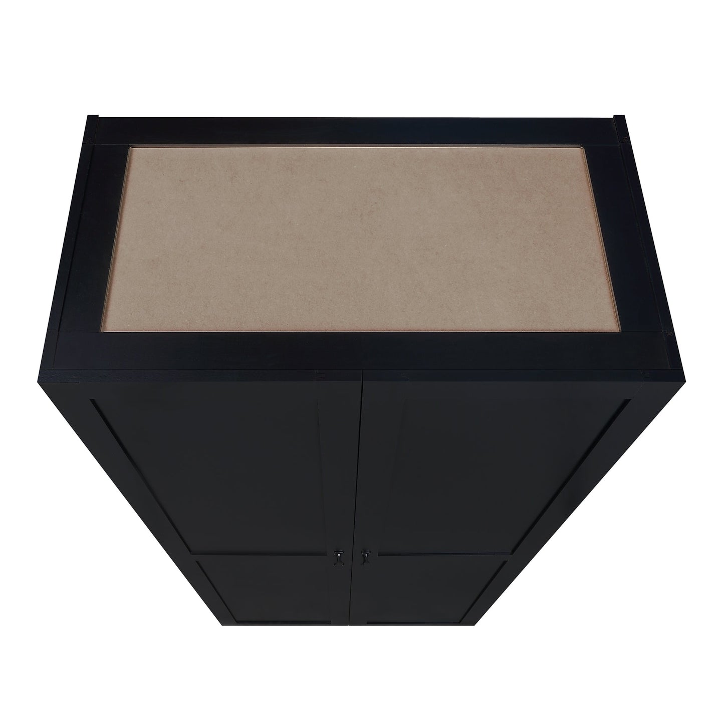 Manhattan Comfort Hopkins Storage Closet - Set of 2
