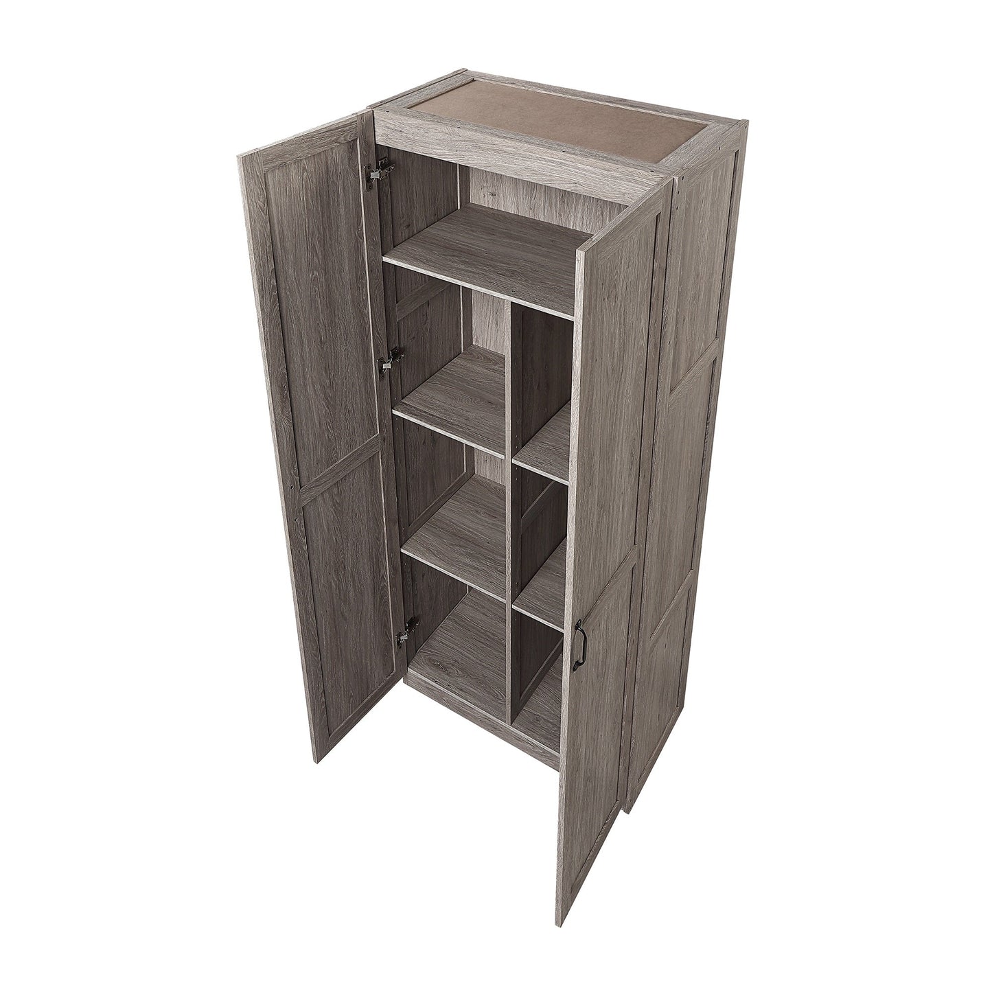 Manhattan Comfort Hopkins Storage Closet - Set of 2