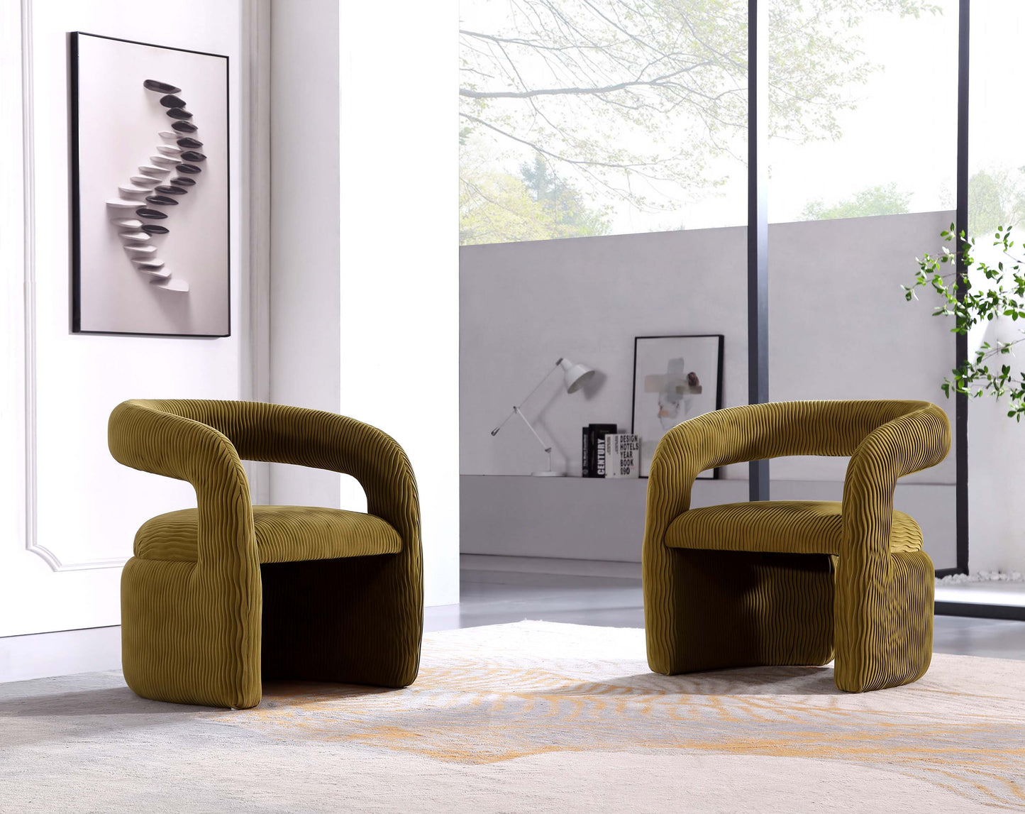 Manhattan Comfort Corvette Dining Chairs - Set of 2