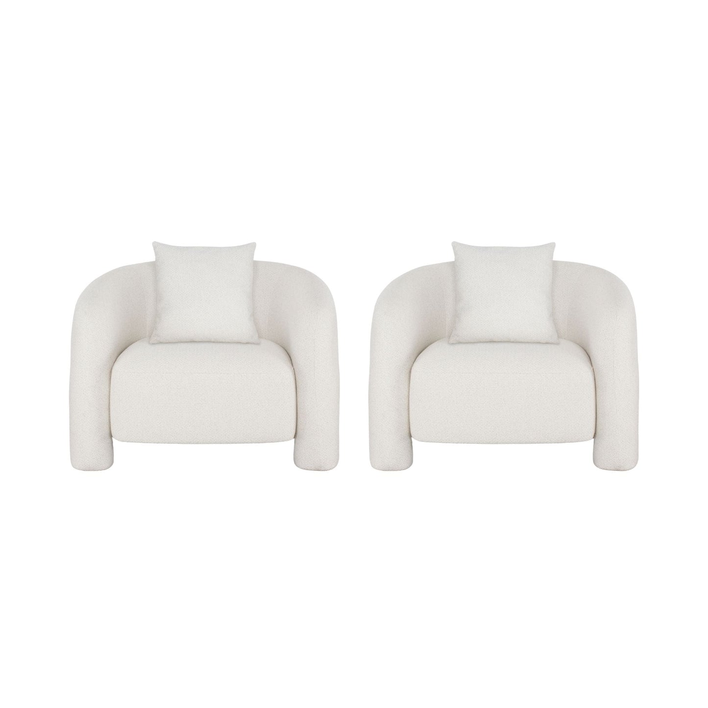 Manhattan Comfort Sylvia Accent Chair - Set of 2