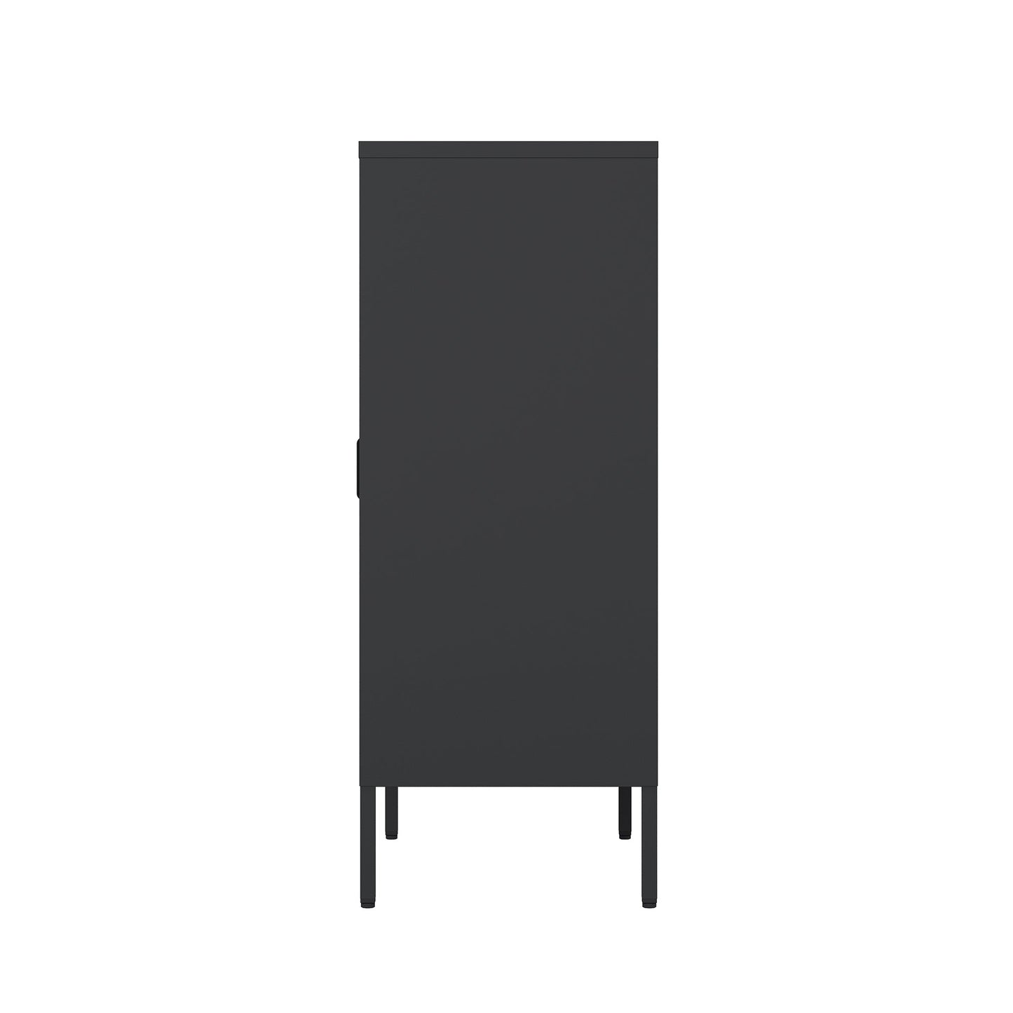 Manhattan Comfort 2-Piece Naomi Accent Cabinet and Storage Cabinet