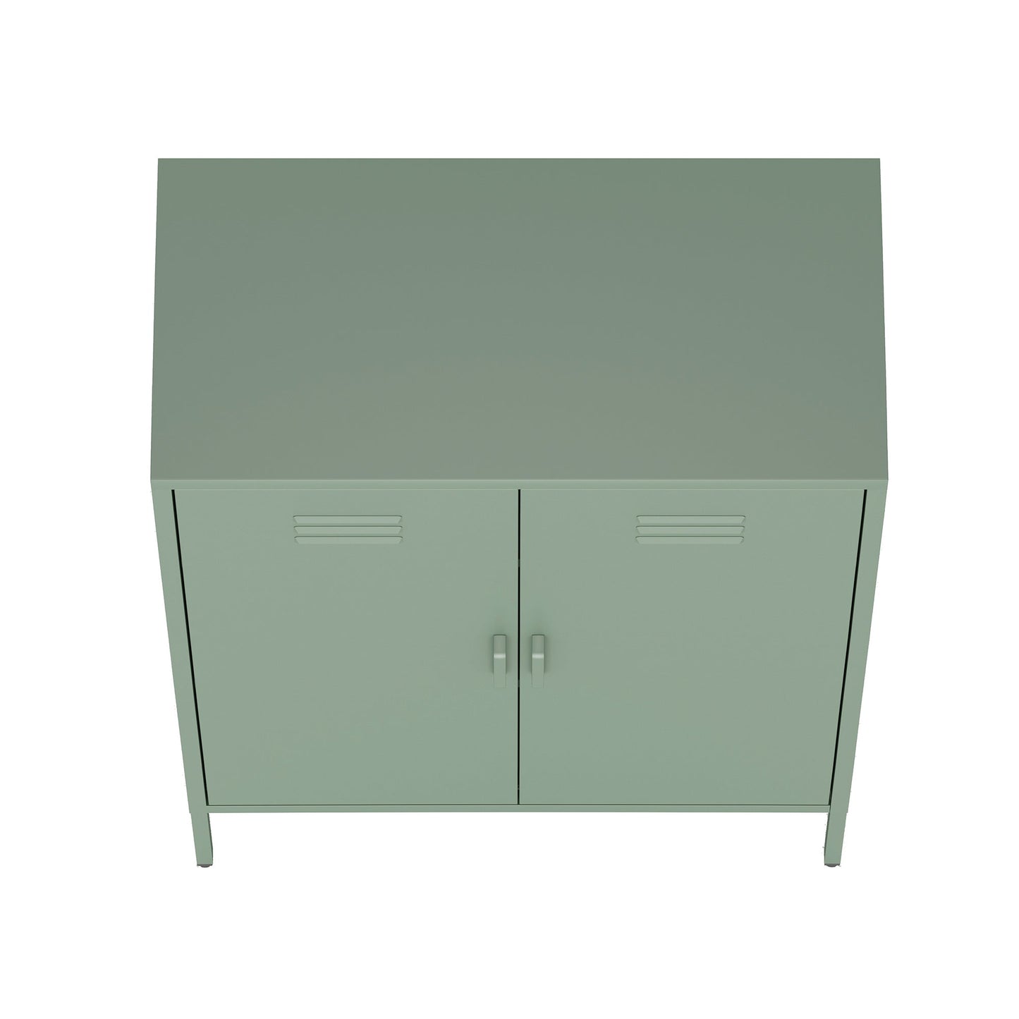 Manhattan Comfort 2-Piece Naomi Accent Cabinet and Storage Cabinet