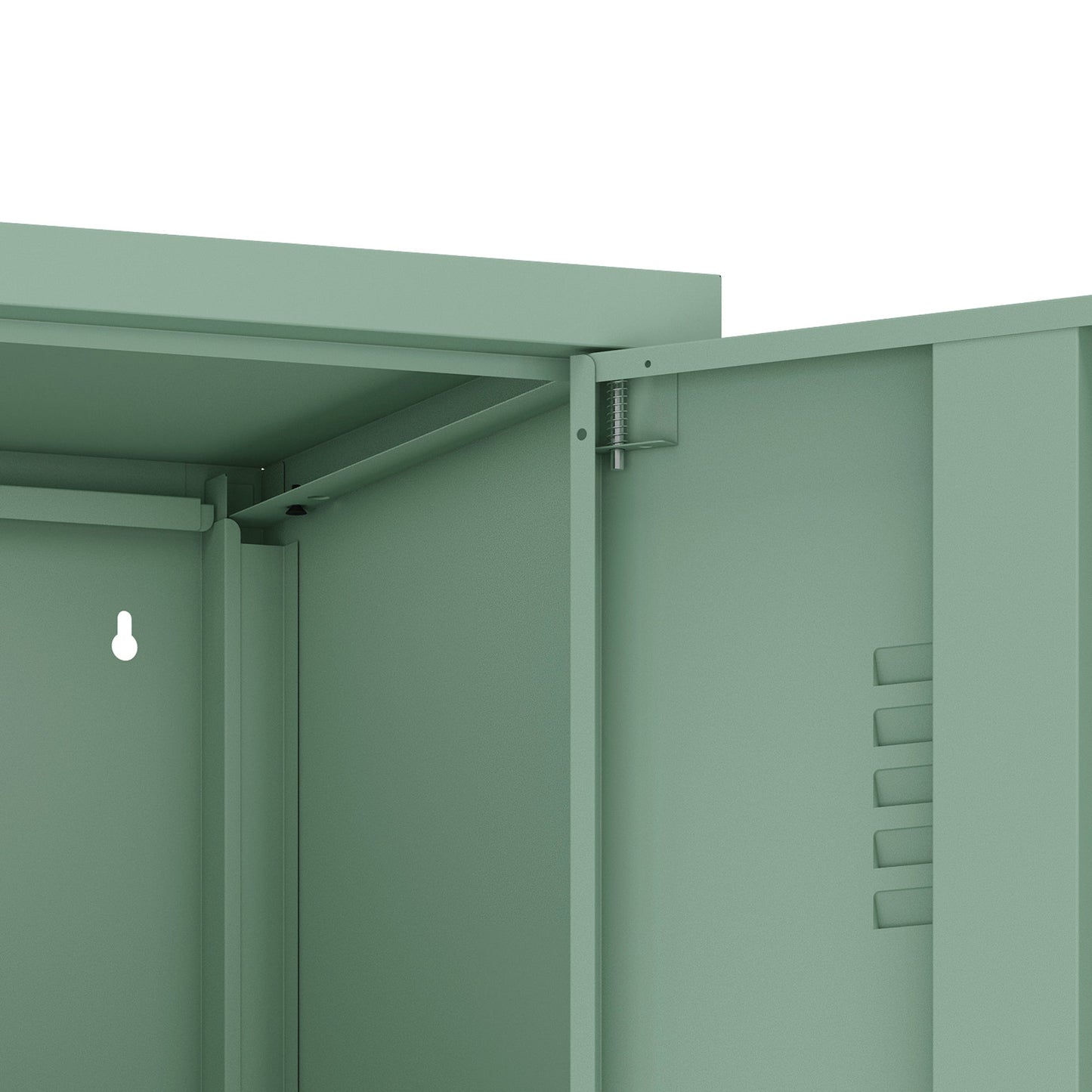 Manhattan Comfort 2-Piece Naomi Accent Cabinet and Storage Cabinet