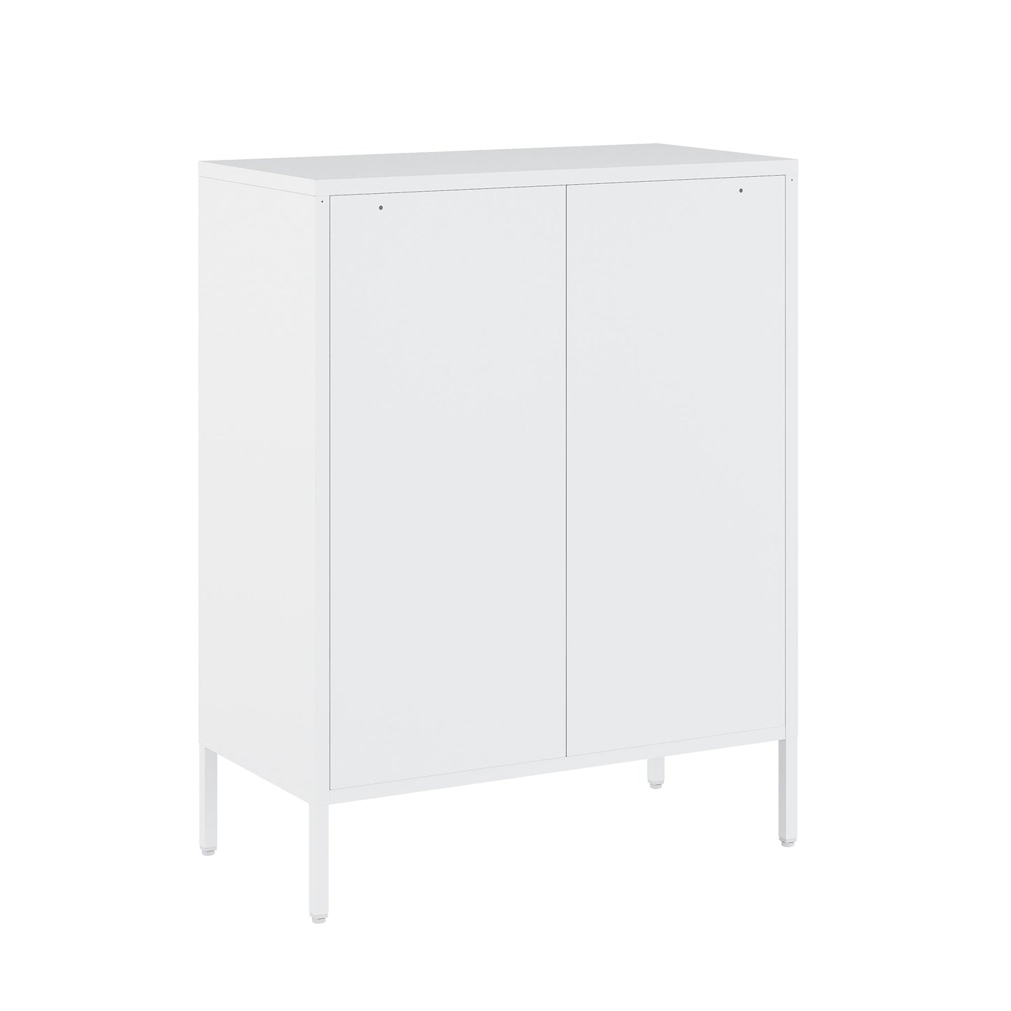 Manhattan Comfort 2-Piece Naomi Accent Cabinet and Storage Cabinet