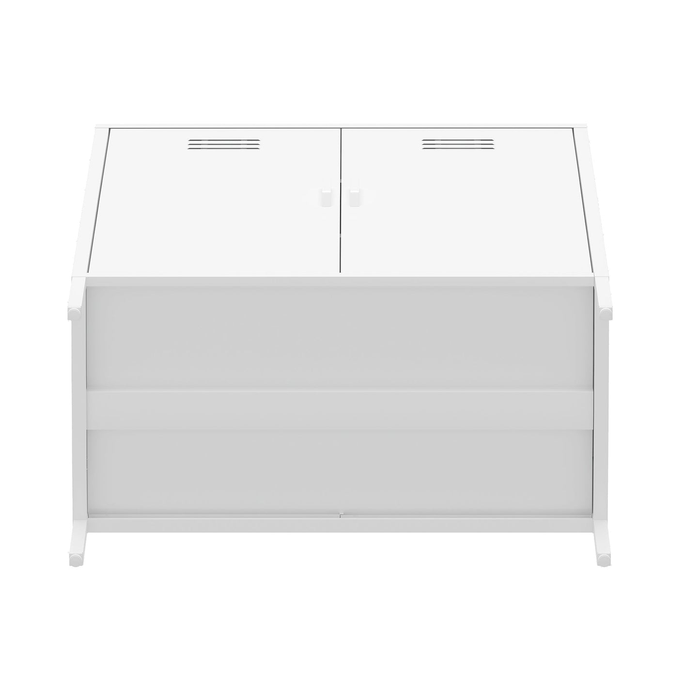 Manhattan Comfort 2-Piece Naomi Accent Cabinet and Storage Cabinet