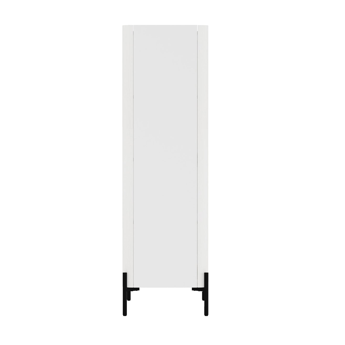 Manhattan Comfort 2-Piece Abbey Accent Cabinet and Bookcase