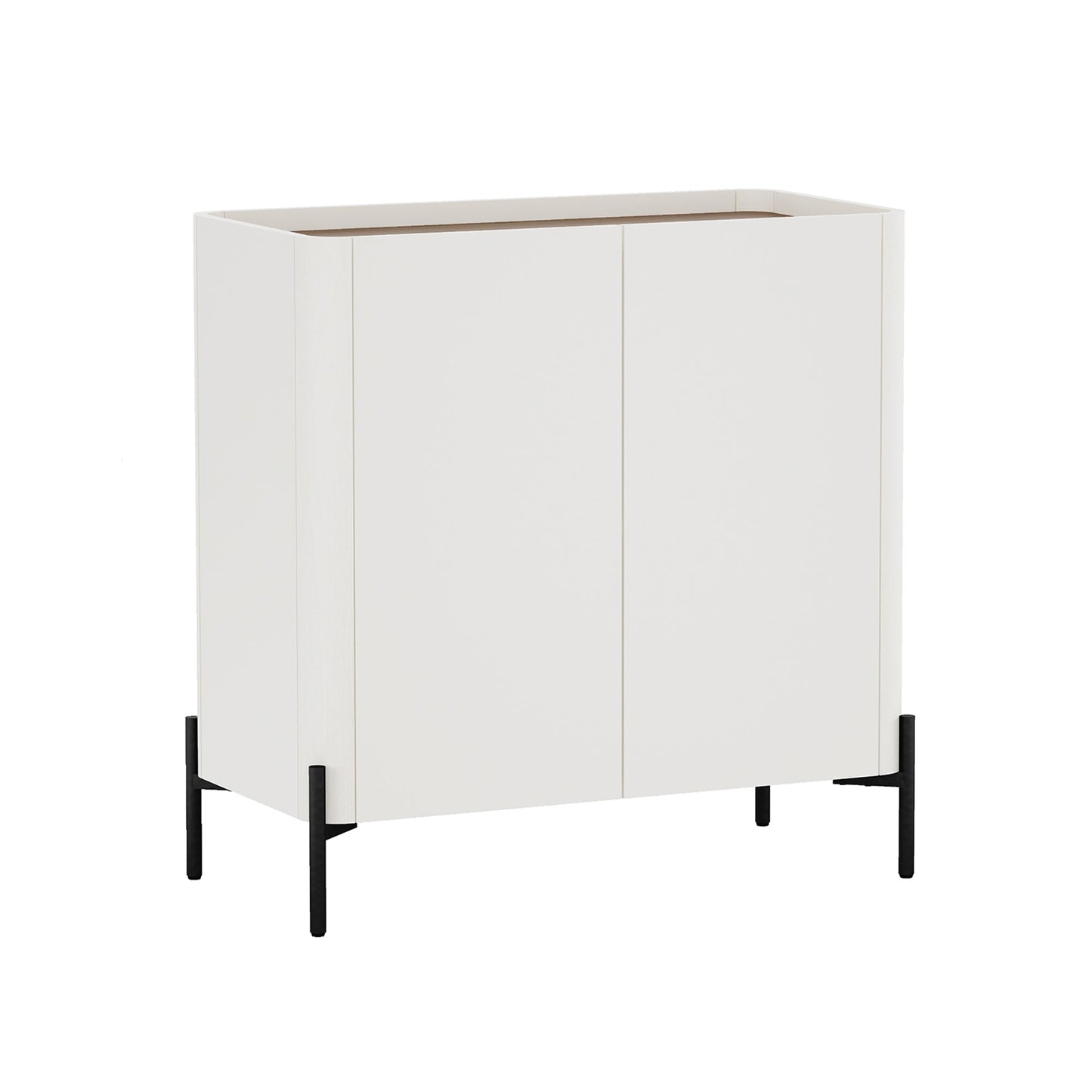Manhattan Comfort 2-Piece Abbey Accent Cabinet and Sideboard