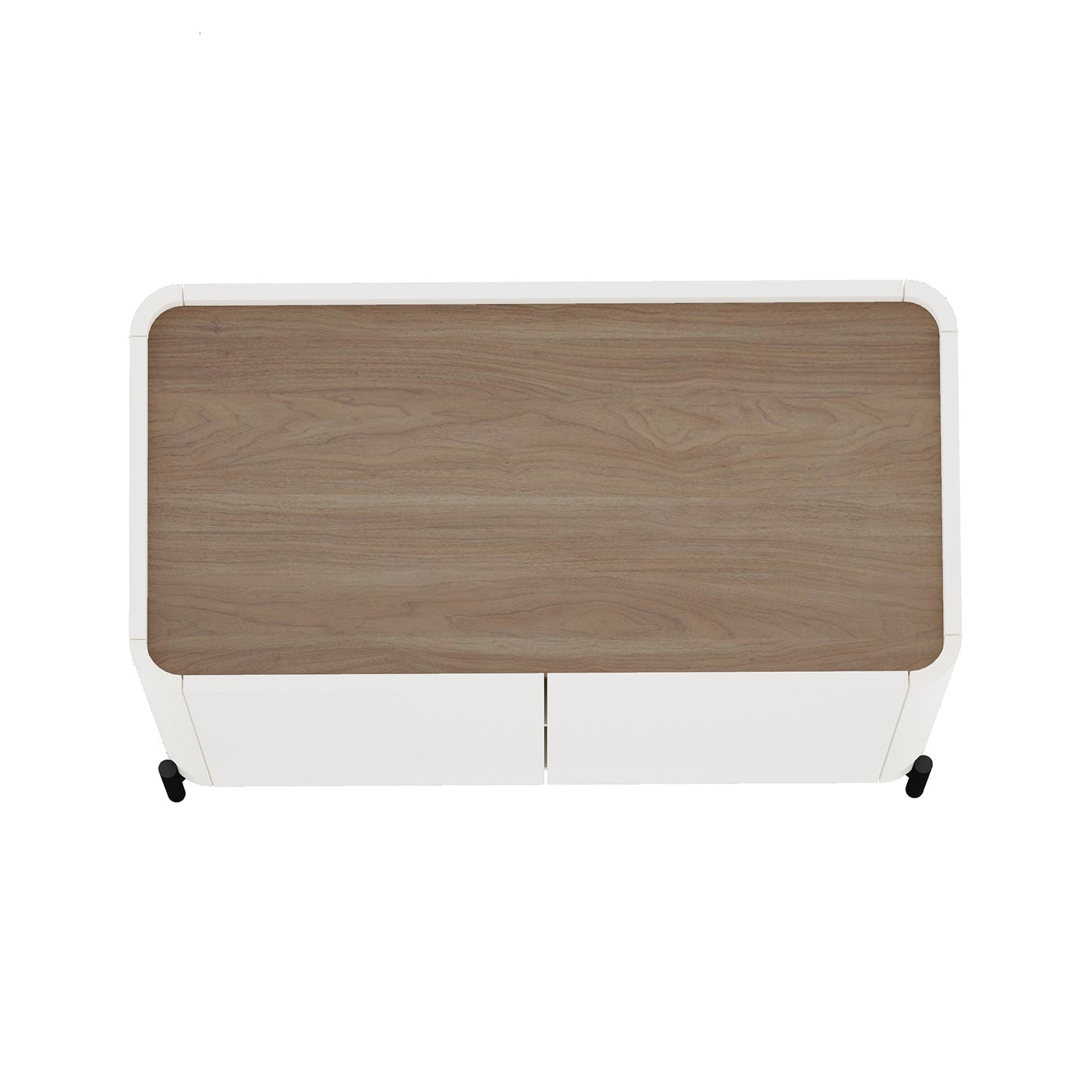 Manhattan Comfort 2-Piece Abbey Accent Cabinet and Sideboard
