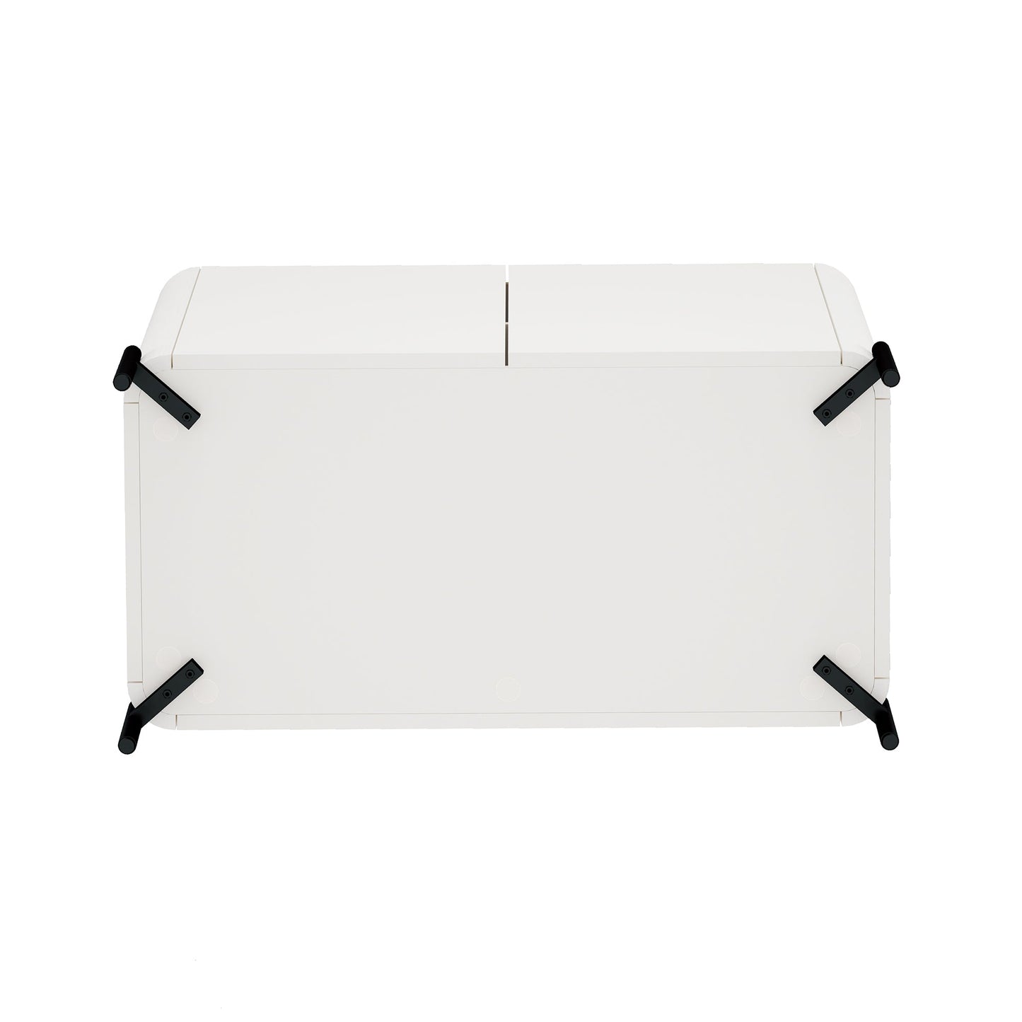 Manhattan Comfort 2-Piece Abbey Accent Cabinet and Sideboard