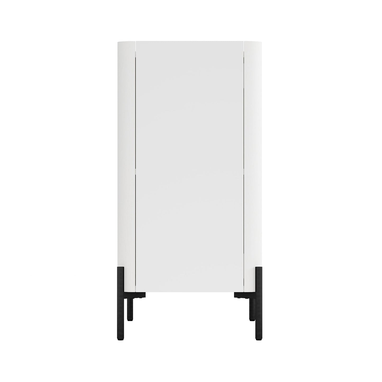 Manhattan Comfort 2-Piece Abbey Accent Cabinet and Sideboard
