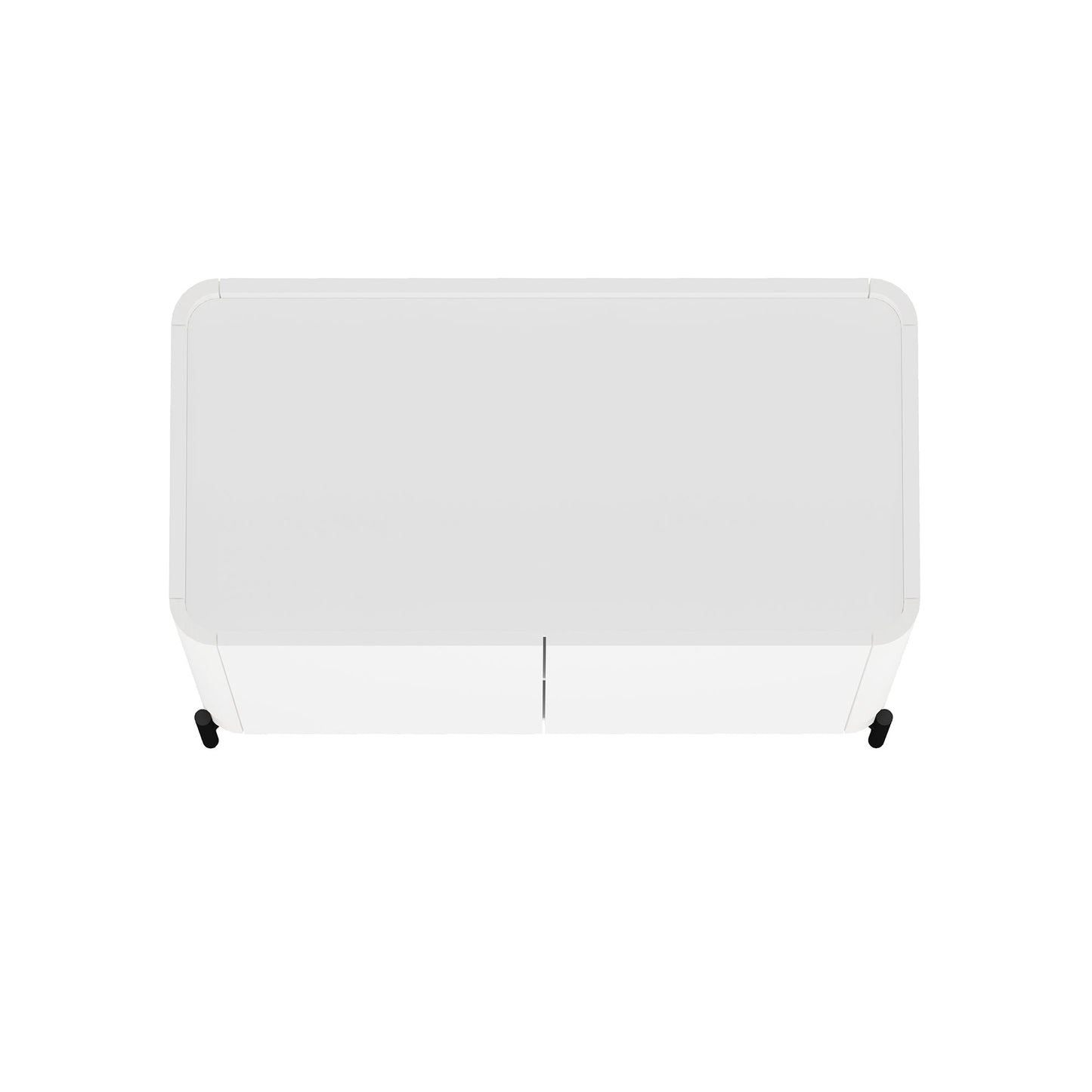 Manhattan Comfort 2-Piece Abbey Accent Cabinet and Sideboard